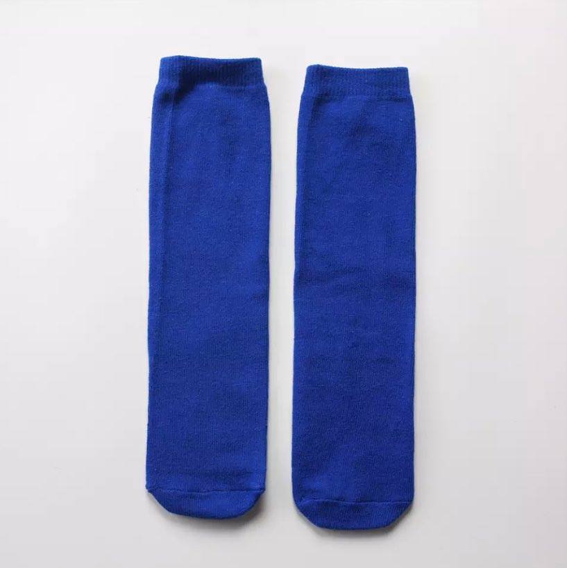 Basic Sock, Sapphire Blue
