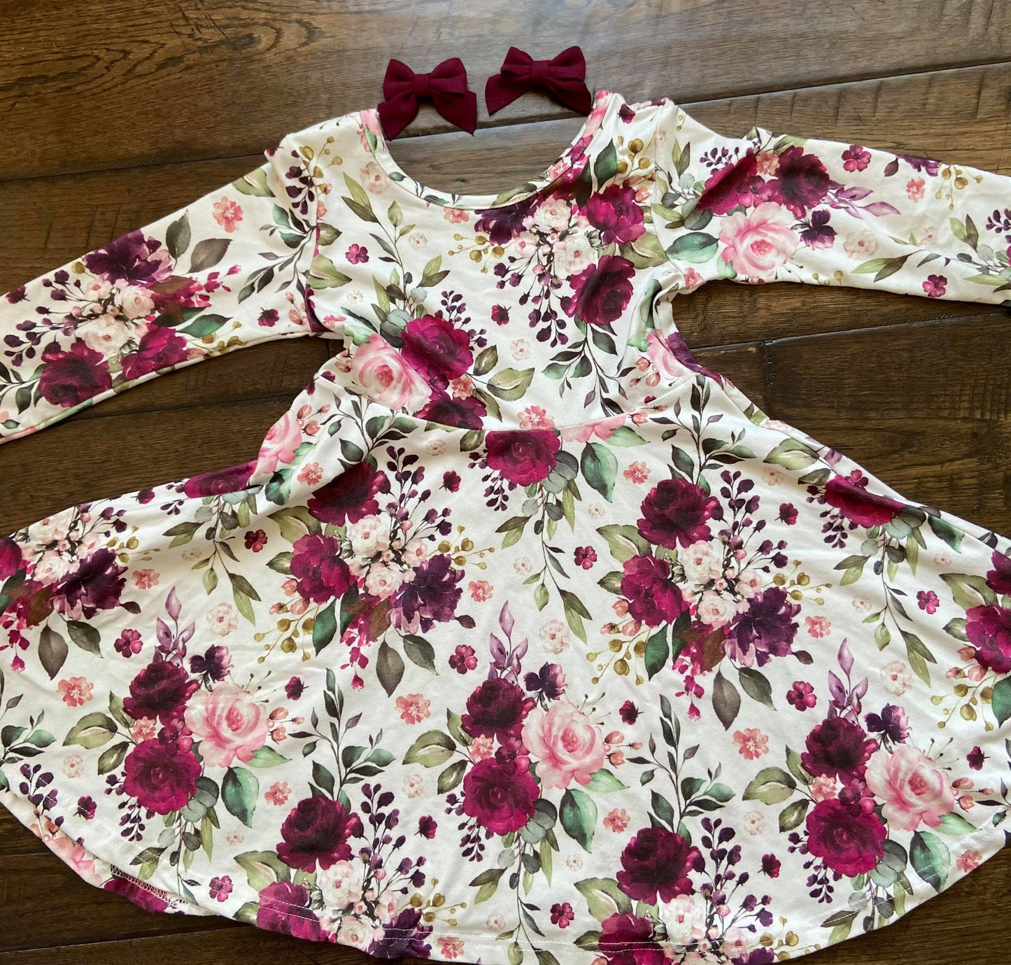 Indie Piggie Tail Set, Dark Plum
