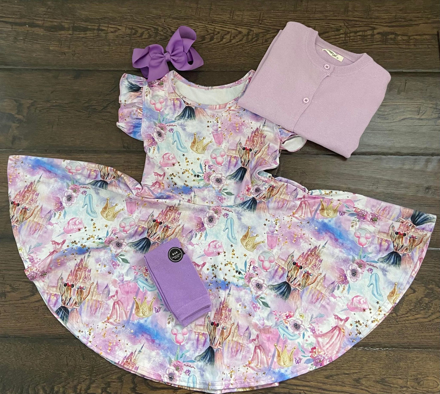 IN STOCK Key Cardigan in Lilac