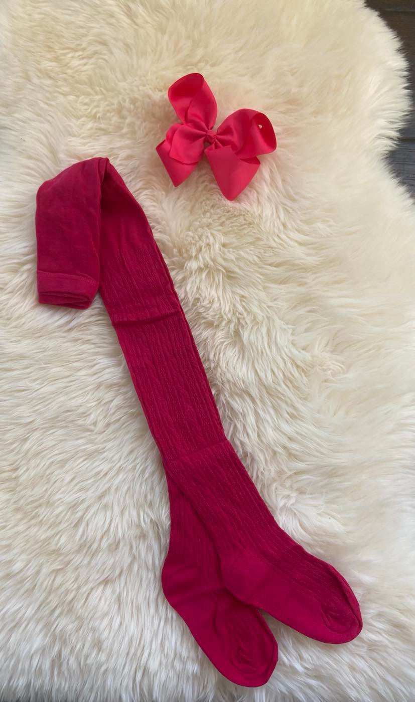 Cableknit Tights