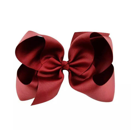 Harlie Bow, Burgundy