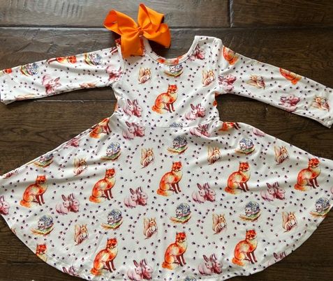 Harlie Bow, Pumpkin Orange