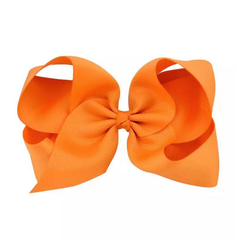 Orange Ruffle Knee High Bundle
