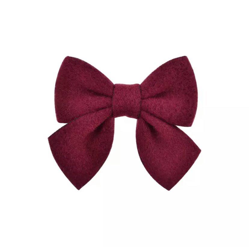 Indie Piggie Tail Set, Dark Plum