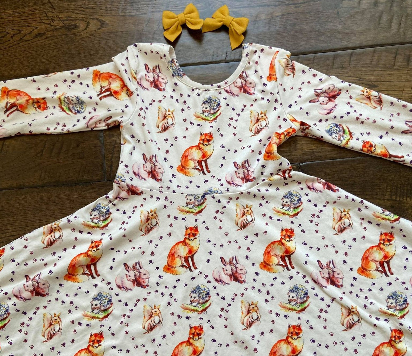 Indie Piggie Tail Set, Goldenrod