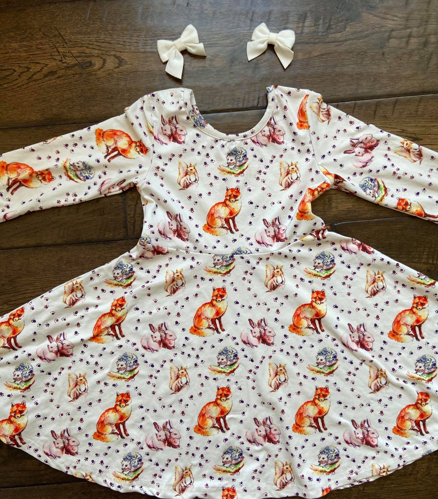 Indie Piggie Tail Set, Off White
