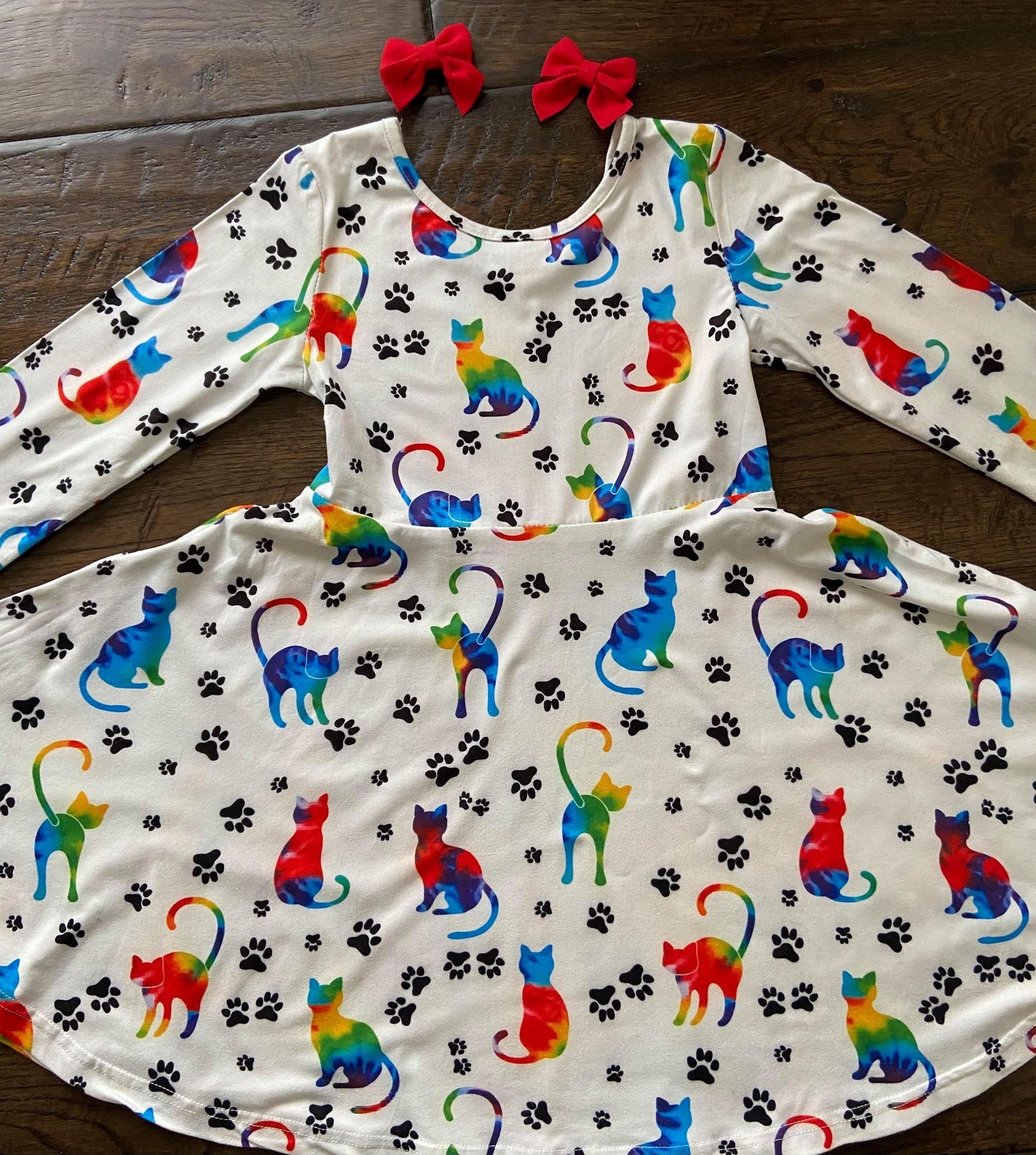Indie Piggie Tail Set, Red