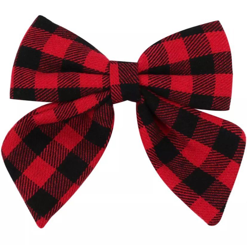 Red Gingham Bow