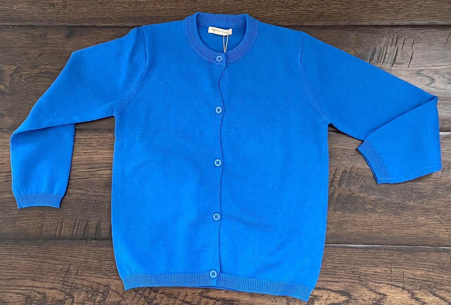 IN STOCK Key Cardigan in Royal Blue